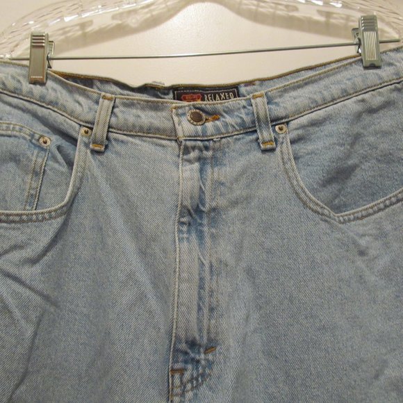 Vintage 80s 90s Route 66 Womens Jeans Light Wash Size 18 18W (35 x 30) - Picture 5 of 12